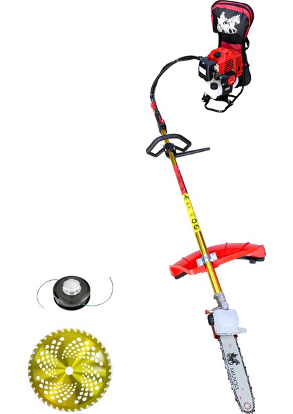 Sırt Tırpan + Çit Kesme + Dal Budama + Zeytin Silkeleme Aparatı fırsatları