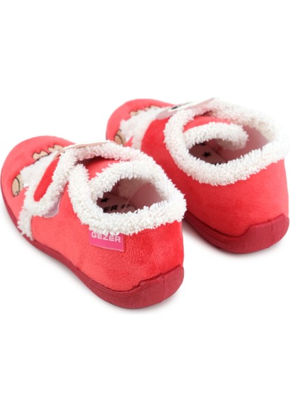 Kışlık Cırtlı Ayarlanabilir Rahat Iç Taban Kız Çocuk Panduf Ayakkabı fırsatları