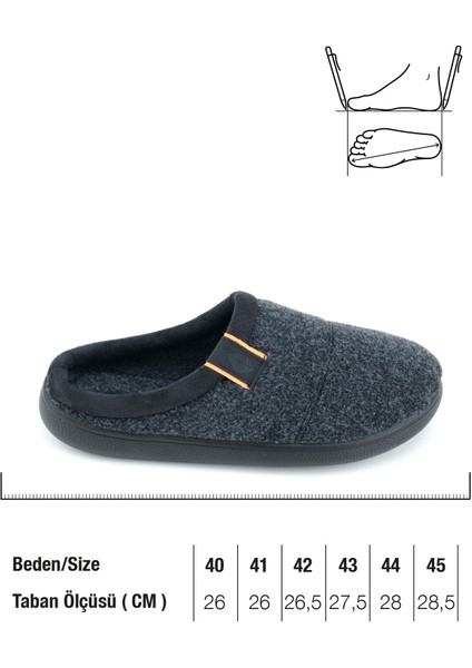 Kışlık Erkek Comfort Taban Ev Bahçe Terlik fiyatları