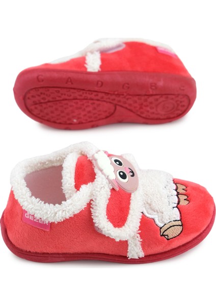 Kışlık Cırtlı Ayarlanabilir Rahat Iç Taban Kız Çocuk Panduf Ayakkabı indirimleri