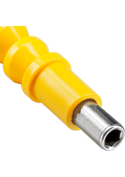 Akrobat Bits Uzatma 30CM Flexible Esnek Katlanır Bükülür Spiral Tornavida Vidalama Matkap Ucu
