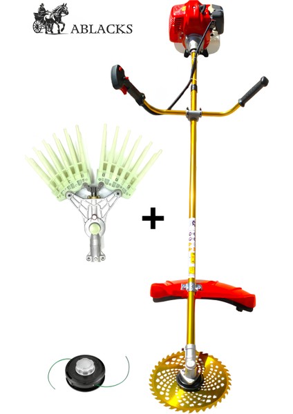 Yan Tırpan + Tırnaklı Silkeleme Aparatı