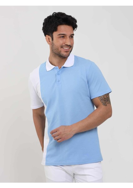 Mavi Erkek Slim Fit Desenli Polo Yaka Tshirt - 105279