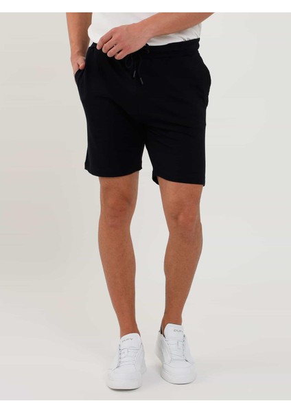 Lacivert Erkek Regular Fit Short