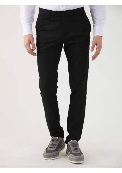 Siyah Erkek Regular Fit Pantolon modelleri