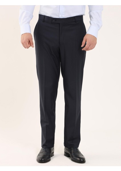 Lacivert Erkek Regular Fit Pantolon