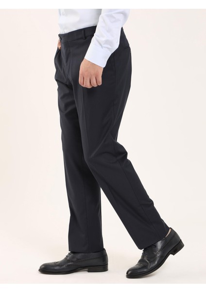Lacivert Erkek Regular Fit Pantolon