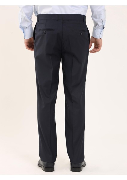 Lacivert Erkek Regular Fit Pantolon