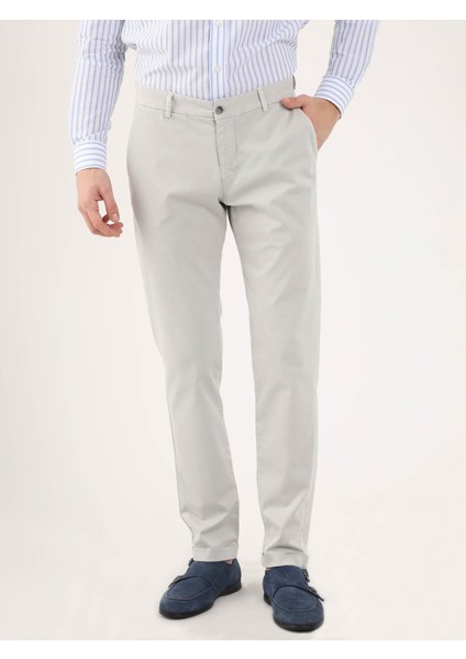 Gri Erkek Slim Fit Pantolon