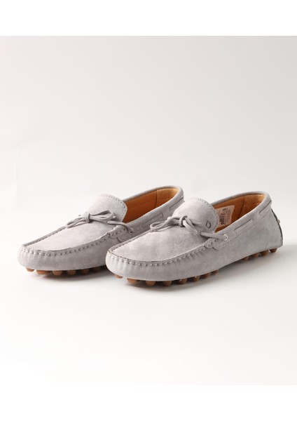 Gri Erkek Süet Loafer Ayakkabı - 105710 fiyatları