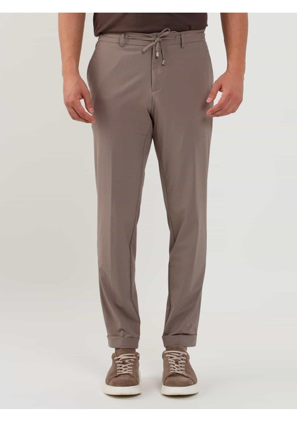 Camel Erkek Slim Fit Düz Pantolon - 107052