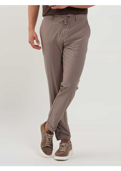 Camel Erkek Slim Fit Düz Pantolon - 107052