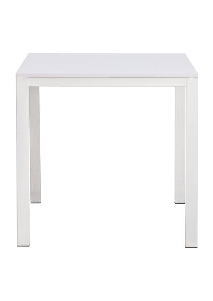 Retro Metal Ayaklı Mutfak Masası-Beyaz 75X75X75 cm modelleri