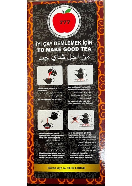kutu Siyah ithal Çay 400 gr modelleri