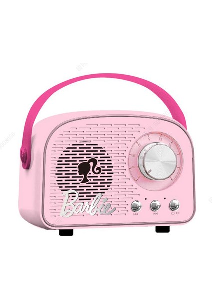 Barbie Lisanslı Bluetooth Hoparlör (Model: LT-BT2311) - Pembe