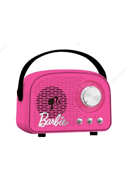 Barbie Lisanslı Bluetooth Hoparlör (Model: LT-BT2311) - Fuşy
