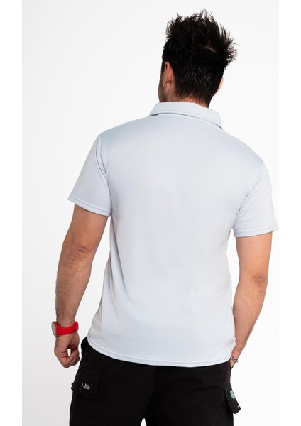 Aşırı Terleme Önleyici Polo Yaka Erkek Tişört, Islaklık Sızdırmaz, Çift Katmanlı modelleri