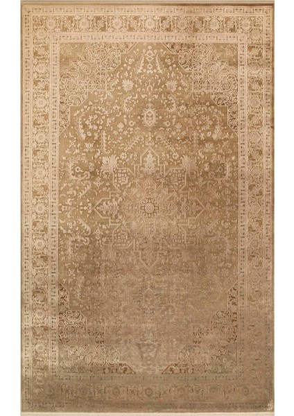 Babıl Bbl 02 Bronze Yumuşak Dokulu Vintage Esintilere Sahip Over-Dyed Sık Dokuma Salon Halısı