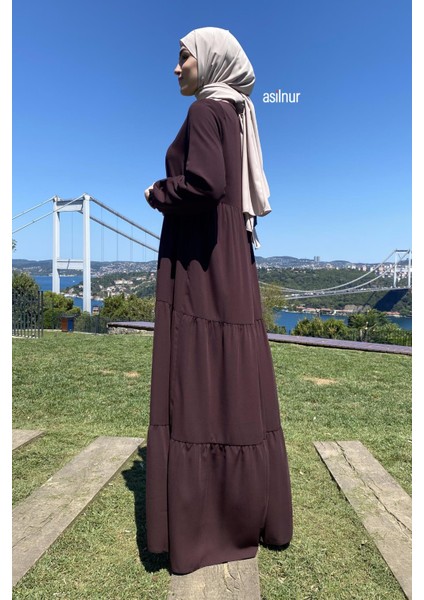 Demet Ferace Kahverengi modelleri