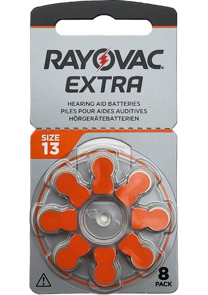 40 Adet Pil Rayovac Extra 13 Numara Işitme Cihazı Pili 5 Paket x 8 Adet = 40 Adet Pil + Hediye Mıknatıslı Işitme Cihazı Temizleme Fırçası fiyatları