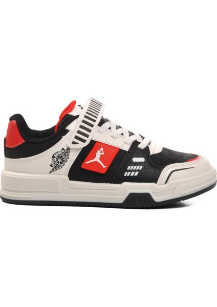 King Kısa-F Siyah-Kırmızı Çocuk Spor Ayakkabı fiyatları