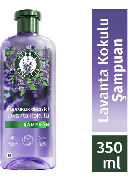 Kabarıklık Önleyici Lavanta Kokulu Şampuan 350ML