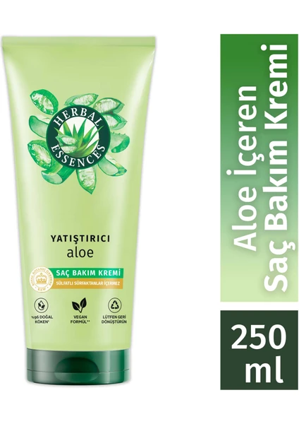 Herbal Essences Sülfatsız Yatıştırıcı Aloe İçeren Saç Bakım Kremi 250ml