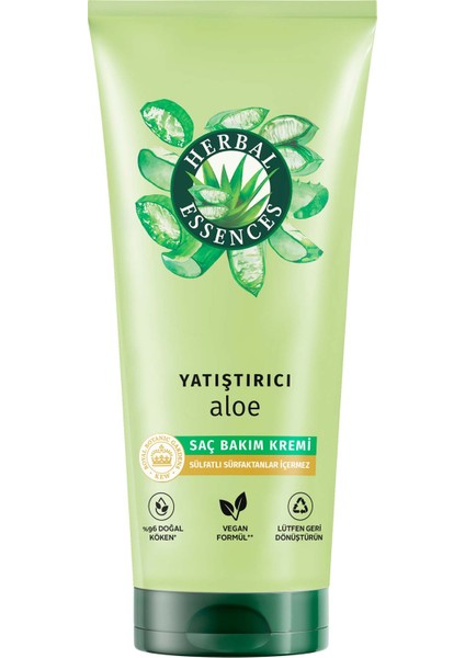 Herbal Essences Sülfatsız Yatıştırıcı Aloe İçeren Saç Bakım Kremi 250ml