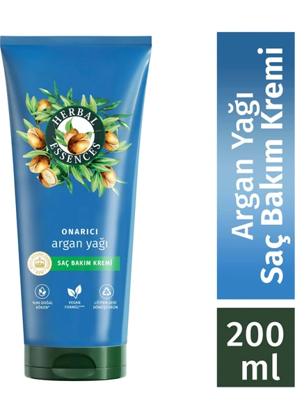 Herbal Essences Onarıcı Argan Yağı Saç Bakım Kremi 200 ml