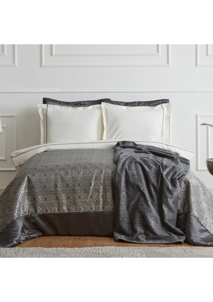 Marsha 8 Parça Çeyiz Seti Gri