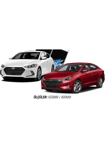 Hyundai Elantra Muz Silecek Takımı 2016-2020 650X400 (Cam Sabunu Hediyeli)