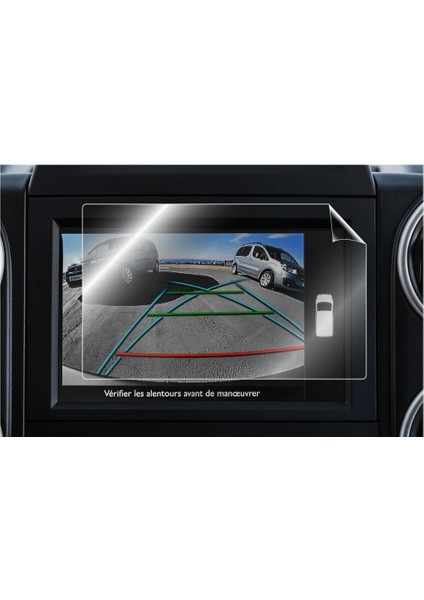 Peugeot Partner Tepee 2018 7 Inç Multimedya Ekran Koruyucu Nano Film