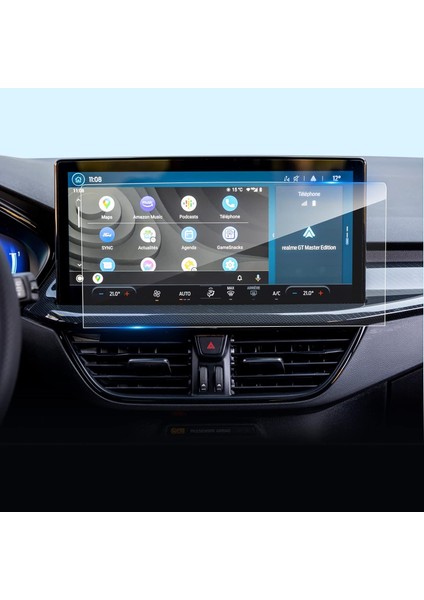 Ford Focus 13.2 Inç Navigasyon Ekran Koruyucu Multimedya Nano Koruyucu Film 2023