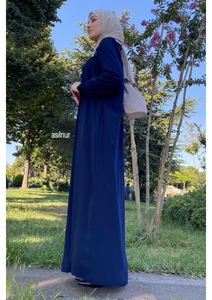 Robalı Cepli Ferace Lacivert indirimleri