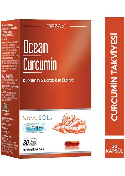 Ocean Ocean curcumin 30 Licaps Kapsül