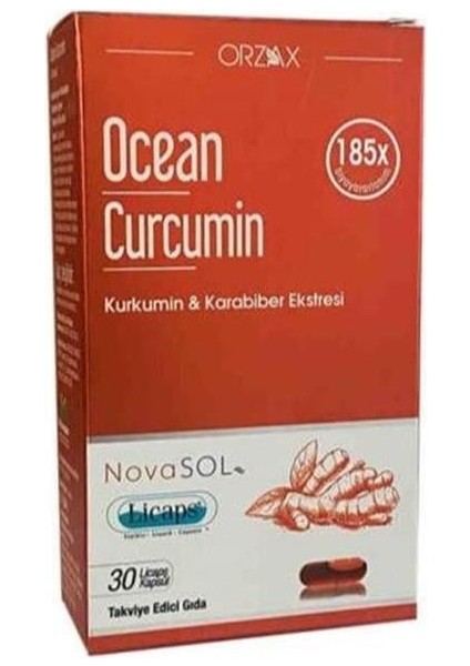 Ocean Ocean curcumin 30 Licaps Kapsül