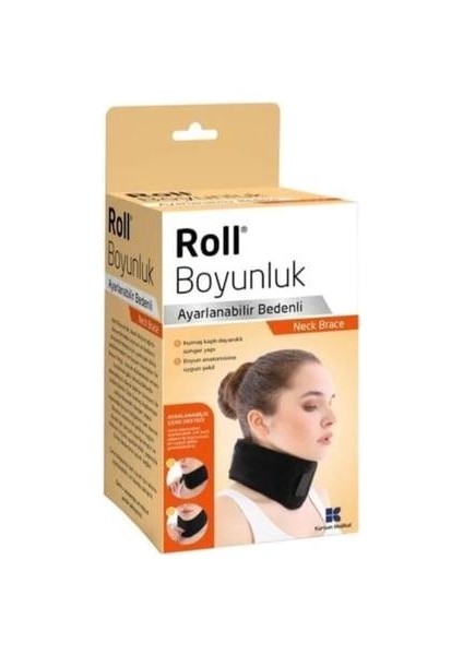 Roll Ayarlanabilir Bedenli Boyunluk