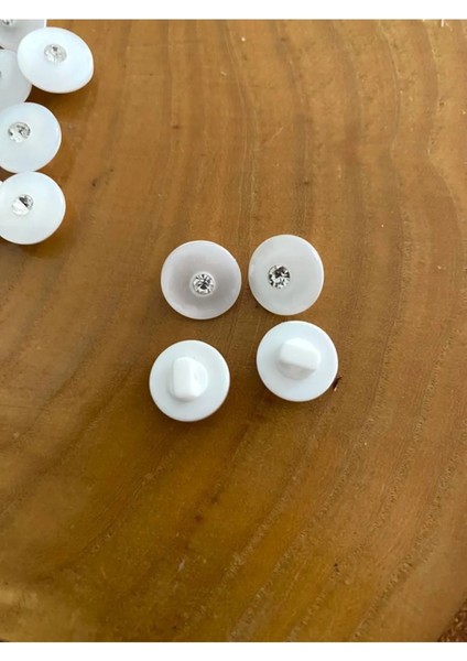 12,5 mm Ayaklı Özel Üretim Taşlı Düğme (20 Adet) fiyatları