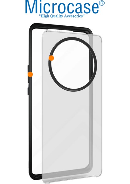 Microcas Honor X9B 5g / Honor Magic 6 Lıte /X50 Luna Serisi Köşe Korumalı Sert Rubber Kılıf - AL3422 Siyah fiyatları