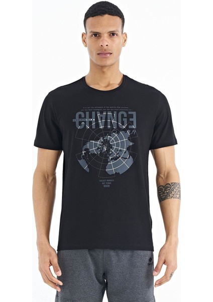 Erkek 0 Yaka T-Shirt 88214