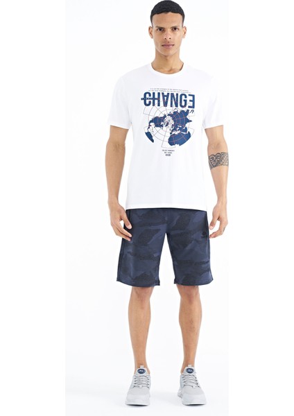 Erkek 0 Yaka T-Shirt 88214