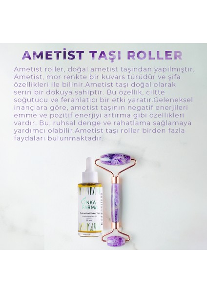 Jade Face Roller Ametist
