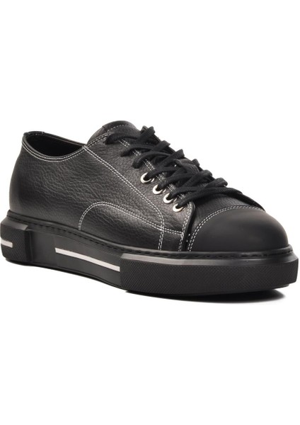 Premium 435 Siyah Erkek Günlük Ayakkabı Geniş Kalıp