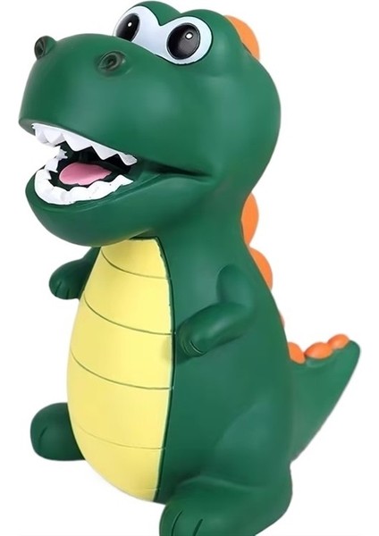 Dinozor Kumbara Büyük Kapasiteli Düşmeyi Önleyici Karikatür Kumbara (Yurt Dışından)