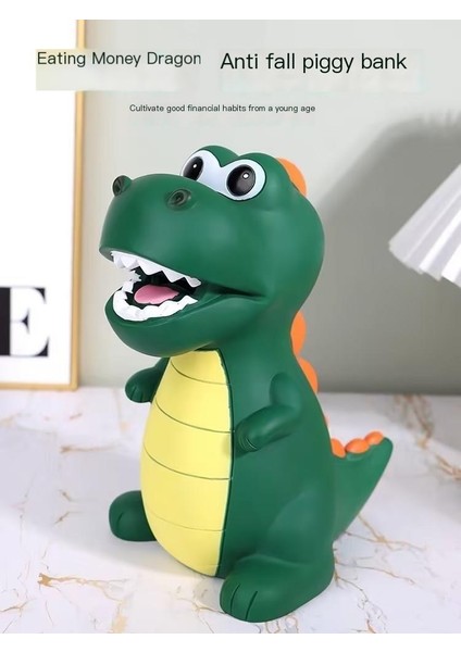 Dinozor Kumbara Büyük Kapasiteli Düşmeyi Önleyici Karikatür Kumbara (Yurt Dışından) modelleri