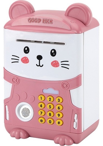 Çocuk Kumbarası Büyük Kapasiteli Şifre Parmak Izi Kumbaranın Kilidini Açar (Yurt Dışından)