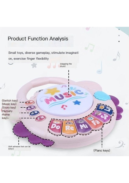 Bebek Oyuncakları El Davul Erken Eğitim Eğitici Çocuk Oyuncakları (Yurt Dışından)