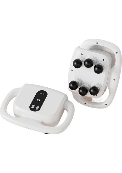 Altı Kafalı Fasya Tabancası Bel Derin Yüksek Frekanslı Tüm Vücut Masajı (Yurt Dışından)