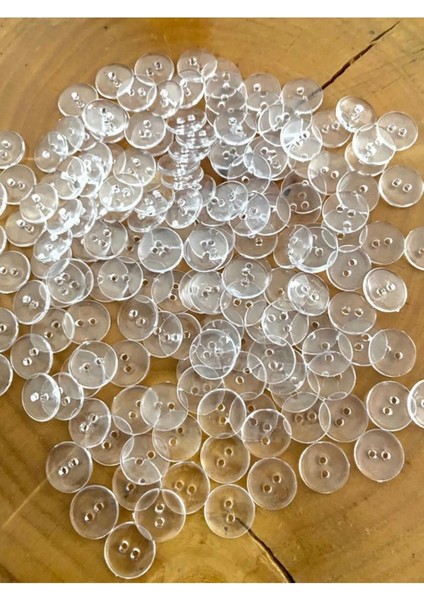 15 mm Şeffaf Nevresim Düğmesi(50 Adet)