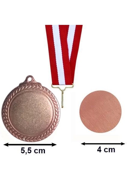Melisa lik Kişiye Özel Tasarlanabilen Bronz Madalya 5.5 cm cm